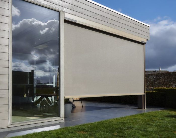 Voorzet screen op zonne energie in kleur Deluplast